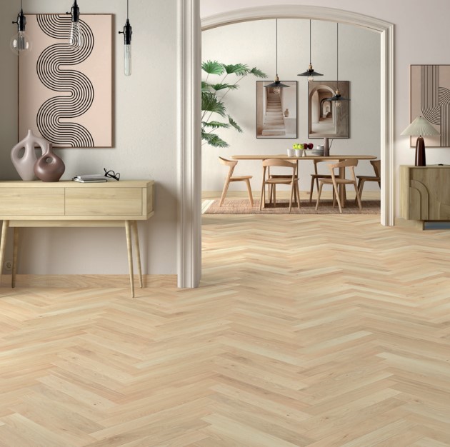 Трислоен Паркет – Alsafloor – Haussman Original – P122 рибена кост