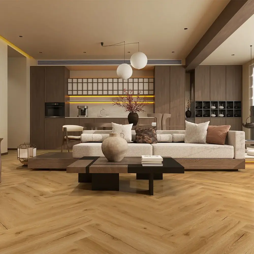 SPC NOVERA - Honey Oak 676 рибена кост